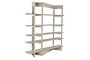 DKD Home Decor Estantería de Madera de Hevea Chuang Rome Natural
