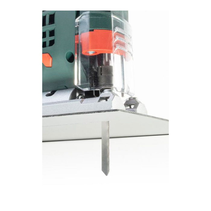 Wolfcraft 2 Hojas de Sierra de Calar Bimetal T75, Vástago en T, 75 mm, para Acero Inoxidable, Chapa de Acero, Metal No Férreo