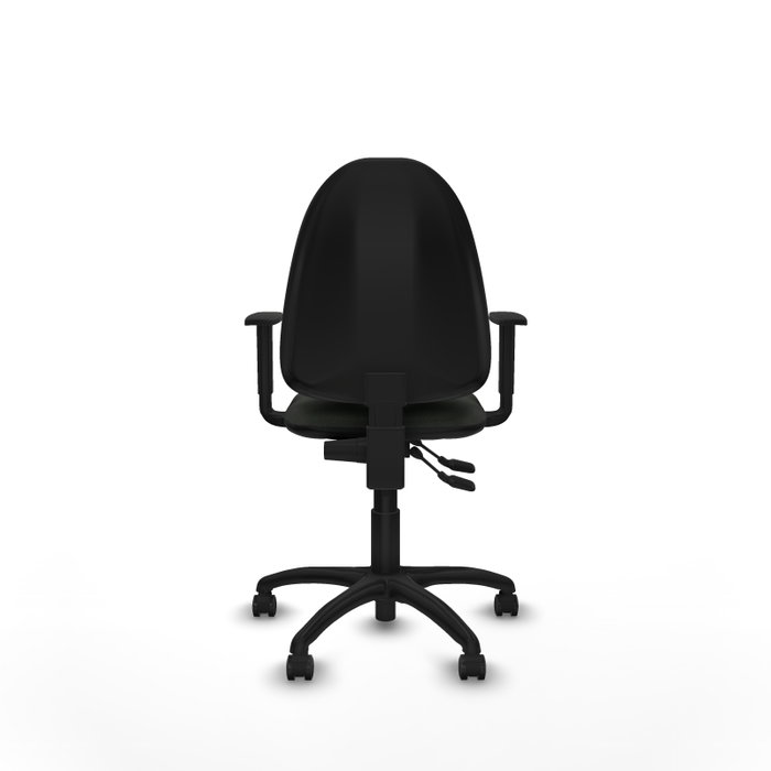 PIQUERAS Y CRESPO Silla de oficina Aýna Negra con Brazos 1D PIQUERAS Y CRESPO Silla de oficina Aýna Negra con Brazos 1D