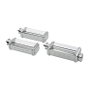 Smeg SMPC01 Pasta-Set - Prensa para pasta fresca de acero cromado compatible con SMF01/02/03/13