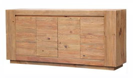 DKD Home Decor Buffet de madera reciclada y pino 210x50x85