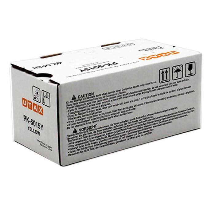 Utax Tóner PK-5015Y Amarillo Original 3000 Páginas 1T02R7AUT0