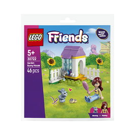 LEGO 30722 Friends Casa del Conejito en el Jardín (Polybag), Juego de Construcción 46 Piezas, Multicolor, para Niños a partir de 5 años