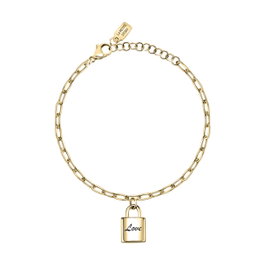 La Petite Story Pulsera LPS05ASD18 de Acero Amarillo