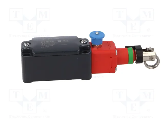 PIZZATO ELETTRICA FD Interruptor de seguridad de cuerda unilateral gris