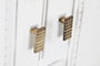 DKD Home Decor Aparador Cruz Rombo Blanco