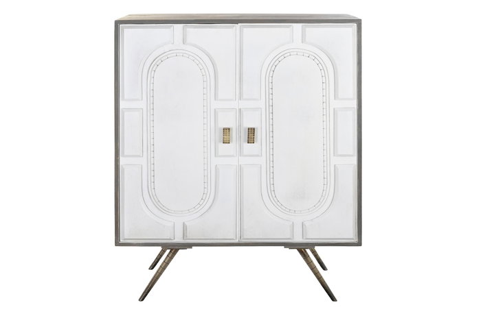 DKD Home Decor Aparador Cruz Rombo Blanco DKD Home Decor Aparador Cruz Rombo Blanco