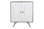 DKD Home Decor Aparador Cruz Rombo Blanco