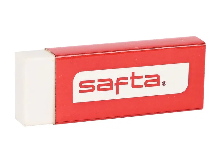 Safta Goma de borrar 125x115x25 mm Safta Goma de borrar 125x115x25 mm