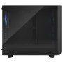 Fractal Design Meshify 2 RGB Torre ATX PC Negro con Ventiladores RGB, Panel de Vidrio Templado, Soporte para E-ATX, Micro-ATX, Mini-ITX, 4 Bahias 3.5", Gestión de Cables