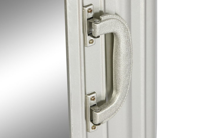 DKD Home Decor Espejo Vintage Plateado Metal y Espejo 61 x 5 x 90 cm