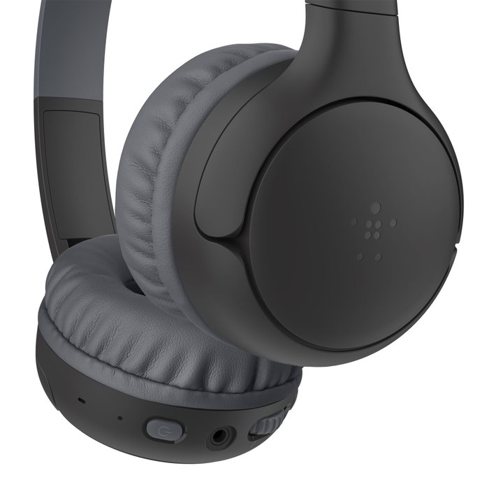 Belkin Soundform Mini 2 Wireless On-Ear para Niños - Negro