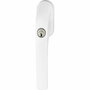 Abus FG300 W CL/DFNLI Manilla con doble protección para ventanas de plástico o aluminio