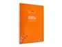 Liderpapel Cuaderno Espiral A4 Pautaguía 80 Hojas 90gr Cuadro Pautado 4mm con Margen Tapa Plástico Naranja