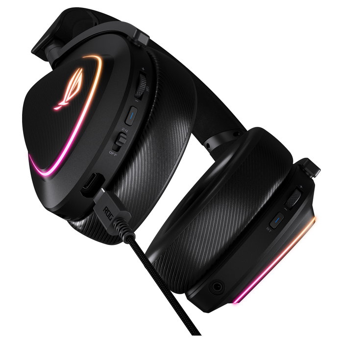 Asus ROG DELTA II Auriculares Gaming Inalámbricos y Alámbricos Negro