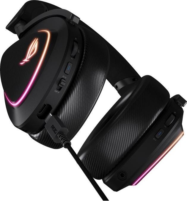 Asus ROG DELTA II Auriculares Gaming Inalámbricos y Alámbricos Negro