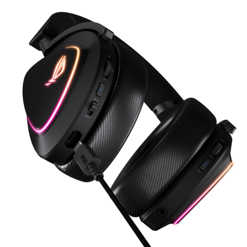 Asus ROG DELTA II Auriculares Gaming Inalámbricos y Alámbricos Negro