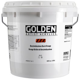 Golden Benzimidazolona Naranja Quem. Heavy Body Acrílico