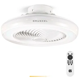 Grunkel SKYWIND-20B Ventilador de techo blanco 50 cm LED 35W 6 velocidades mando a distancia