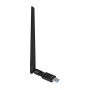 LogiLink Adaptador WLAN 802.11ac 1200Mbit/s USB 3.0, 2T2R, con antena