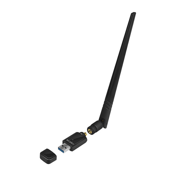 LogiLink Adaptador WLAN 802.11ac 1200Mbit/s USB 3.0, 2T2R, con antena LogiLink Adaptador WLAN 802.11ac 1200Mbit/s USB 3.0, 2T2R, con antena