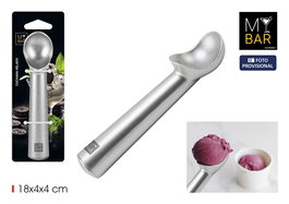 Inde Cuchara Helado Aluminio My Bar 18x4x4 cm 90g (24 Unidades)