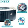 Intex Jacuzzi Burbujas Plus Redondo Azul 1098L