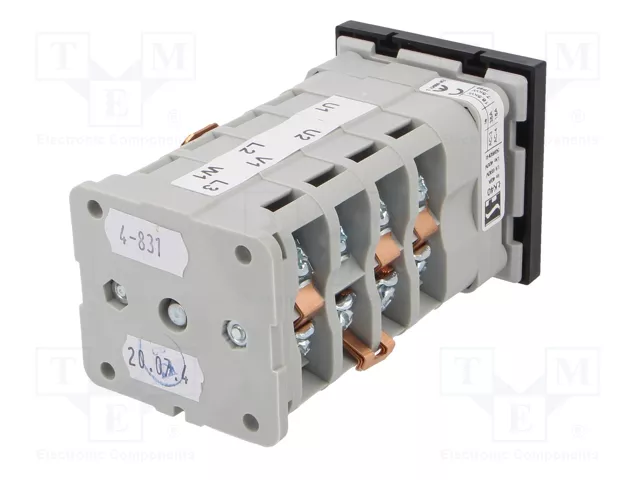 SPAMEL Interruptor de levas estrella-triángulo 40A IP65 SPAMEL Interruptor de levas estrella-triángulo 40A IP65