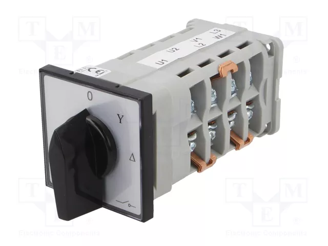 SPAMEL Interruptor de levas estrella-triángulo 40A IP65 SPAMEL Interruptor de levas estrella-triángulo 40A IP65