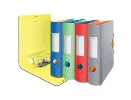 Esselte Archivador de palanca Leitz Active Urban Chic Din A4 colores surtidos lomo 82 mm