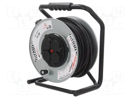 JONEX Prolongador de alimentación H07RN-F 3G2,5mm2 40m con tambor de metal
