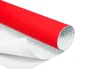Liderpapel Rollo adhesivo plastificado autoadhesivo ante rojo 0.45 x 10 m para forrar madera, plástico, metal y paredes, 200 micras, para manualidades y oficina