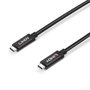 Lindy Cable USB 3.2 Gen 2 Activo de 5m Tipo C a C con DisplayPort 1.4 y Transferencia de 10Gbps para Extensión de Datos y Video
