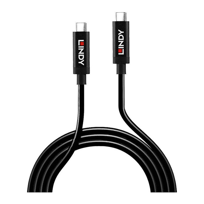 LINDY Cable USB 3.2 Gen 2 Activo USB C a USB C, 5m, Negro LINDY Cable USB 3.2 Gen 2 Activo USB C a USB C, 5m, Negro