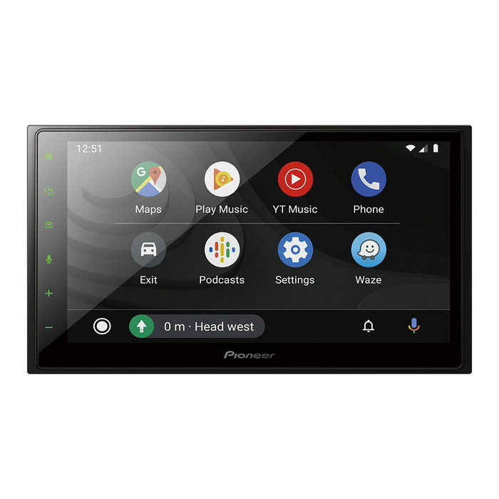 Pioneer SPH-DA250DAB Radio Coche 2 DIN DAB Bluetooth Apple CarPlay Android Auto Negro 50W