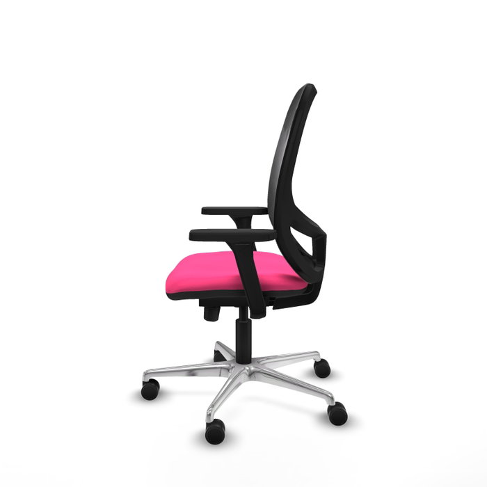 PIQUERAS Y CRESPO Silla de oficina Cilanco Rosa y Negro