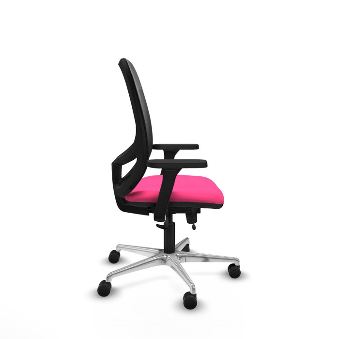 PIQUERAS Y CRESPO Silla de oficina Cilanco Rosa y Negro