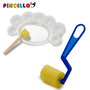 Pincello Set Rodillo Esponja Con Sello Y Paleta 10 cm x 4 cm x 16 cm Plástico y Esponja (Set de 36)