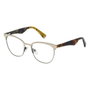 Police VPL417510A60 Gafas de Vista para Mujer Dorado Metal