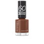 Rimmel London 60 Seconds Super Shine Esmalte de Uñas - Secado Rápido - #140 Chocolate Eclipse - 8 ml