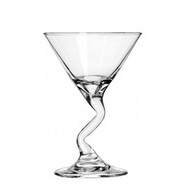 VIEJO VALLE Copa Cóctel Zeta - Copa Martini - Cristalería de Vidrio - 27 cl - 165 mm Alto (Set de 12)