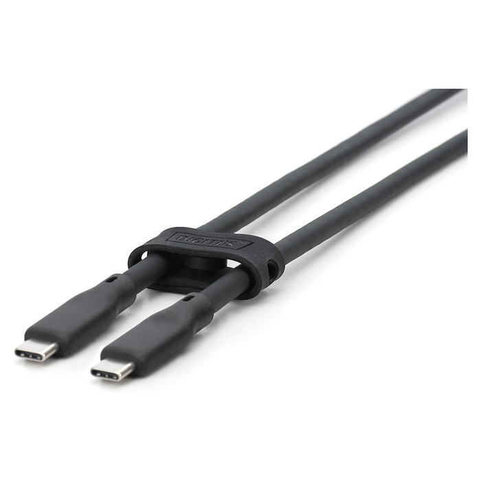 Digitus Cable USB 3.2 Gen 2 Tipo C a Tipo C 2m Negro Silicone, 10 Gbps, 100W Power Delivery, 4K 60Hz
