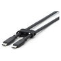 Digitus Cable USB 3.2 Gen 2 Tipo C a Tipo C 2m Negro Silicone, 10 Gbps, 100W Power Delivery, 4K 60Hz