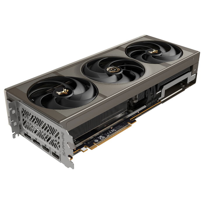 Sapphire Nitro+ AMD Radeon RX 9070 XT Crimson Desert Edition 16GB GDDR6 256-bit PCIe 5.0, 3 Ventiladores Tri-X, OC, RGB, FH/FL (330.8mm)