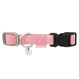 Nayeco Collar Mac Leather Rosa 25mm x 48-70cm