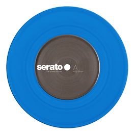 SERATO Standard Colors 7" Blue (Pareja) Vinilo Serato NoiseMap 6db más fuerte