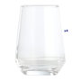 Day Vasos de Vidrio Transparente 390 ml - Juego de 4 Vasos - Apto Lavavajillas