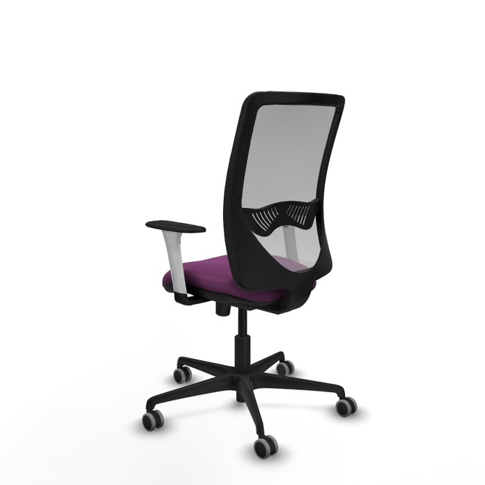 PIQUERAS Y CRESPO Silla de oficina Zulema con mecanismo Sincro, Morado y Gris PIQUERAS Y CRESPO Silla de oficina Zulema con mecanismo Sincro, Morado y Gris