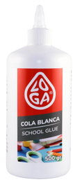 LOGA Bote de Cola Blanca 500 g