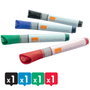NOBO Pack de 4 Rotuladores para Pizarra de Cristal de Tinta Líquida